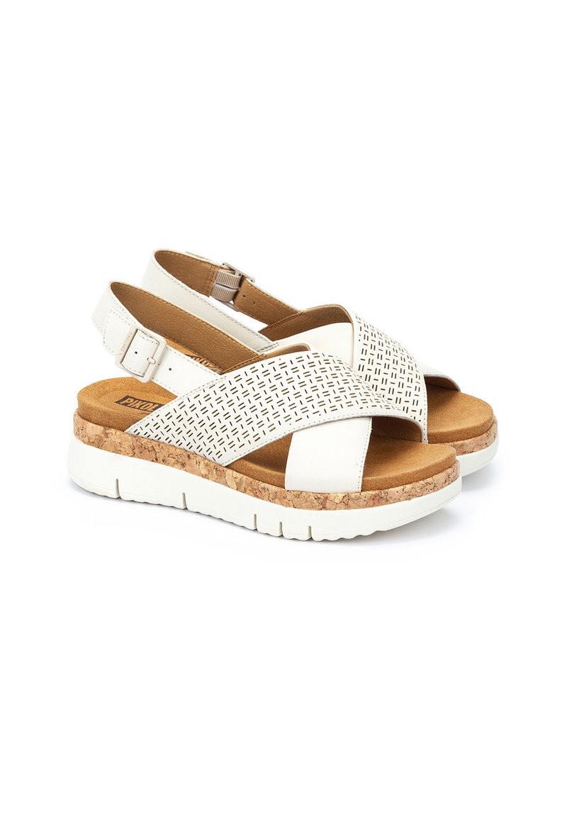 Damen Sneaker | Pikolinos PALMA Plateausandalette nata/weiß - XH50832 Damen Sneaker | Pikolinos PALMA Plateausandalette nata/weiß - XH50832