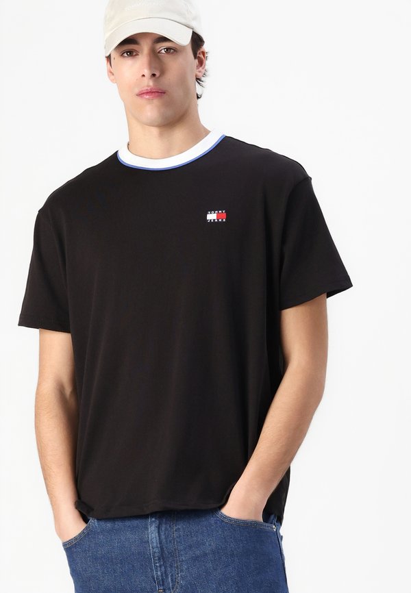 RINGER BADGE TEE - Basic T-shirt2