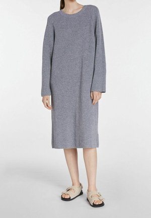 Jumper dress - mottled grey