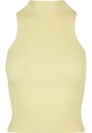 Urban Classics SHORT TURTLENECK  - Top - softyellow