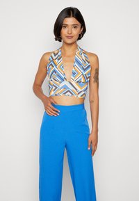 Pieces PCLIRAS PANTS CAMP - Calças - princess blue