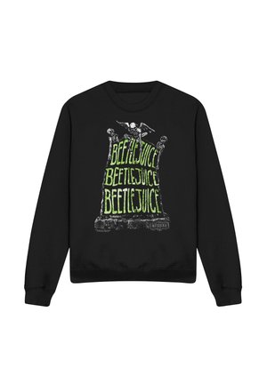 Cotton Soul, BEETLEJUICE/HEADSTONE NAME - Sweatshirt - black