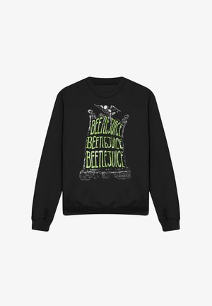 Cotton Soul, BEETLEJUICE/HEADSTONE NAME - Sweatshirt - black