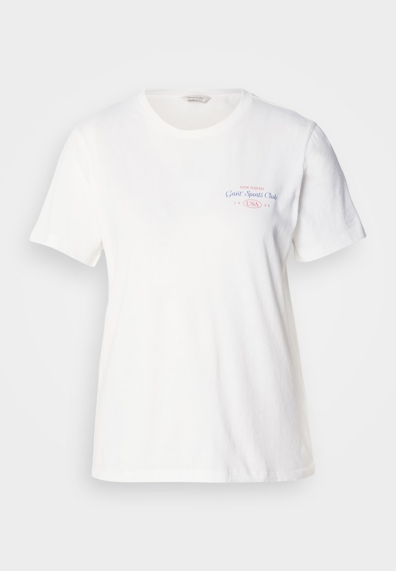 Gant T-shirt print crème