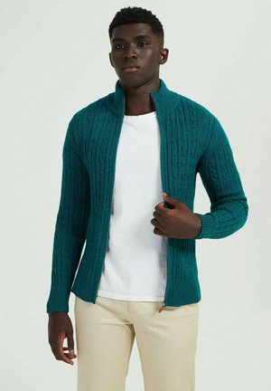 Yves Enzo TORSADÉ  - Gilet - veert sapin