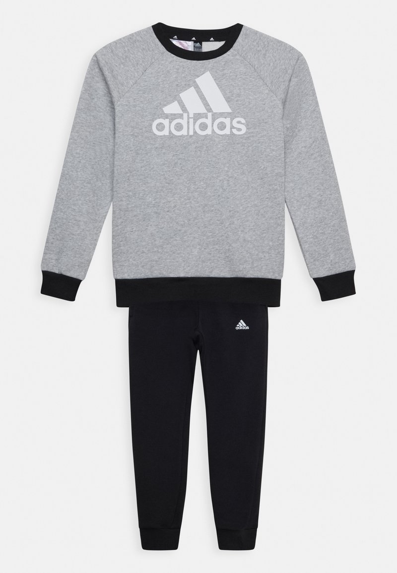 adidas Performance UNISEX SET Sweatshirt medium grey heather/white