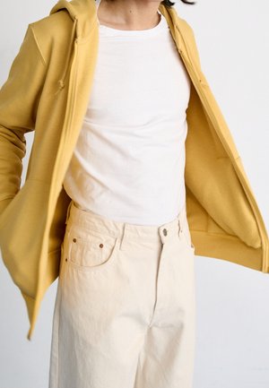 Sweat zippé - yellow
