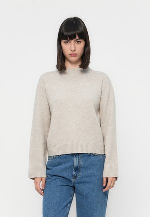 JDYSUPER LIFE O-NECK - Strikkegenser - chateau gray