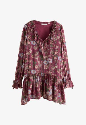 Laura Ashley, RUFFLE BOHO MINI - Day dress - pink henwood bloom