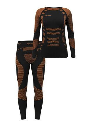 FUNKTIONS SET UNISEX - Unterhose lang - orange/schwarz