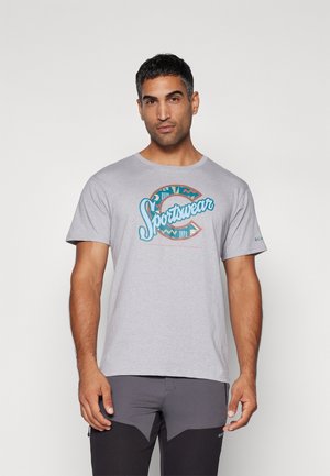 RAPID RIDGE™ GRAPHIC TEE - Camiseta estampada - grey heather