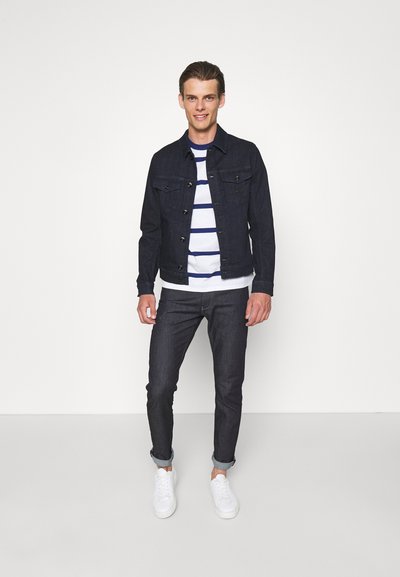 Emporio Armani POCKETS PANT - Traperice uskog kroja - blu navy
