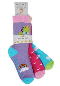 Normani ANTI SLIP 3 PACK - Socken - einhorn