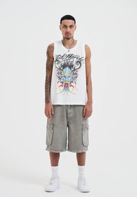 Ed Hardy MEDUSA DRAG - Top - white
