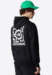 The North Face VOYAGE - Felpa con cappuccio - tnf black tnf white