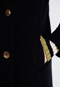 GAP LONG COAT - Klasický kabát - black