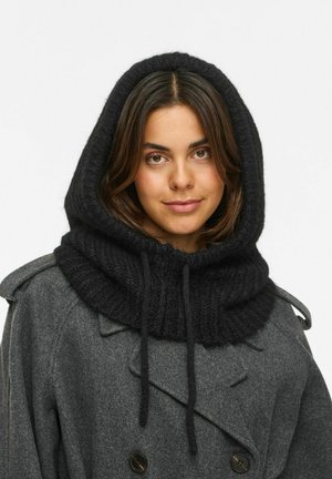 VILA, BALACLAVA VIRALFI KNITTED - Pasamontañas - black