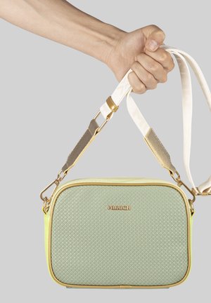 MUNICH, BLOCK FUN MINT CROSSBODY CAMERA - Bandolera - green