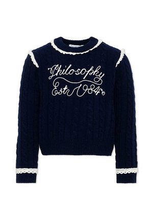 Philosophy di Lorenzo Serafini, MAGLIONE - Maglione - blue