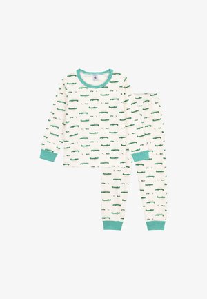 Petit Bateau CROCODILE SET - Pyjama set - milk multico