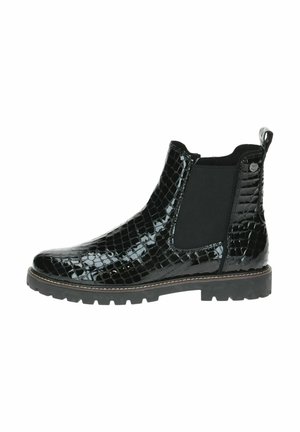 Bottines - black croco