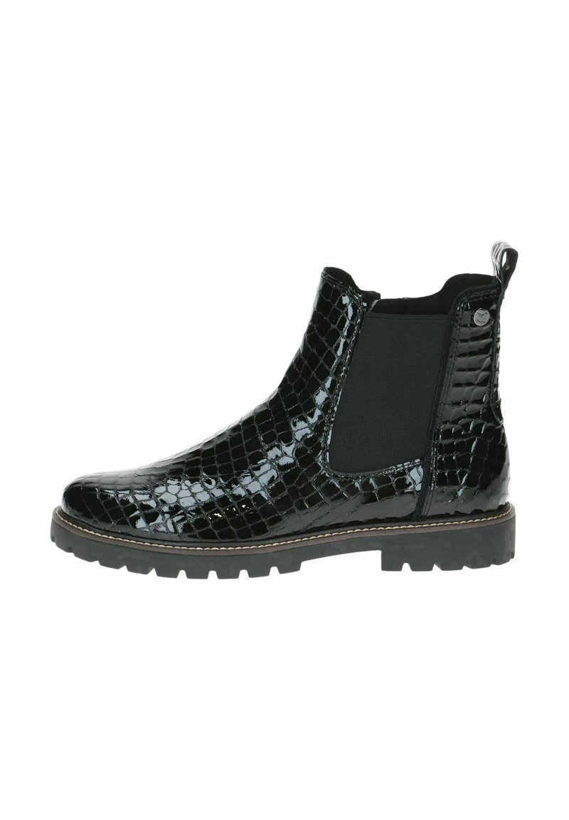 Caprice Klassikalised poolsaapad - black croco