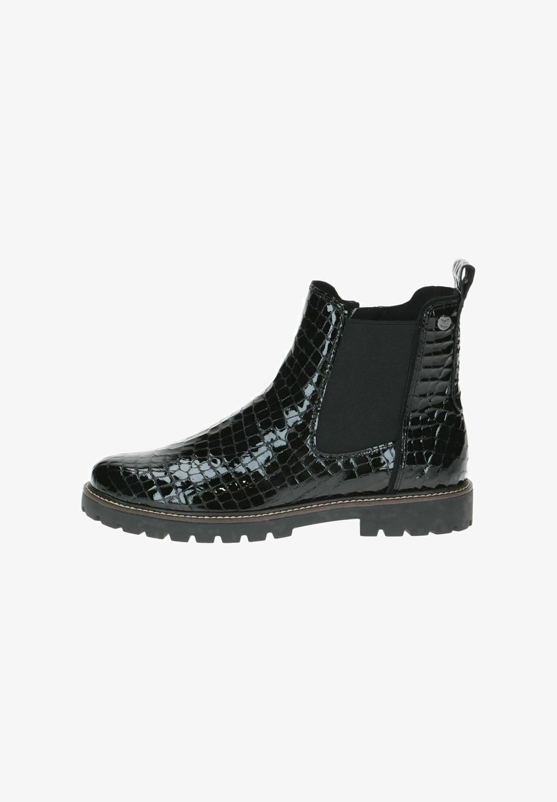 Caprice Klassikalised poolsaapad - black croco