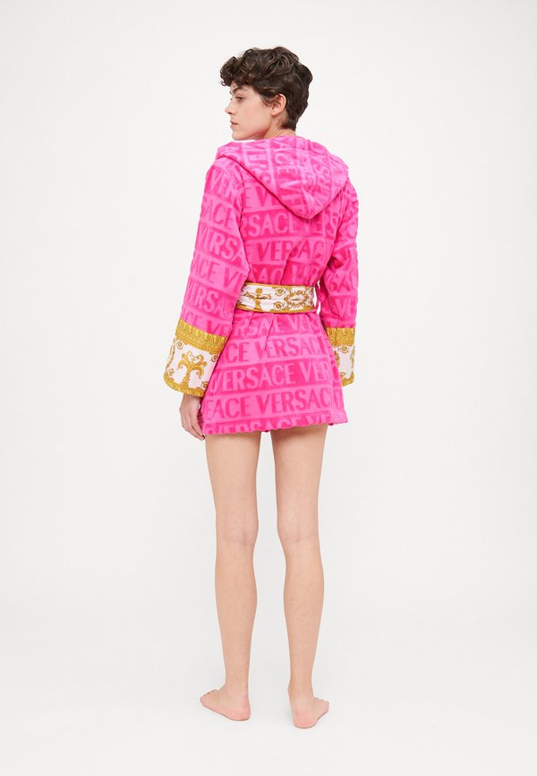 SHORT BATHROBE WITH HOOD I HEART BAROQUE - Dressing gown2