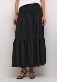 Kaffe - Maxinederdele - black deep Miniaturebillede 1