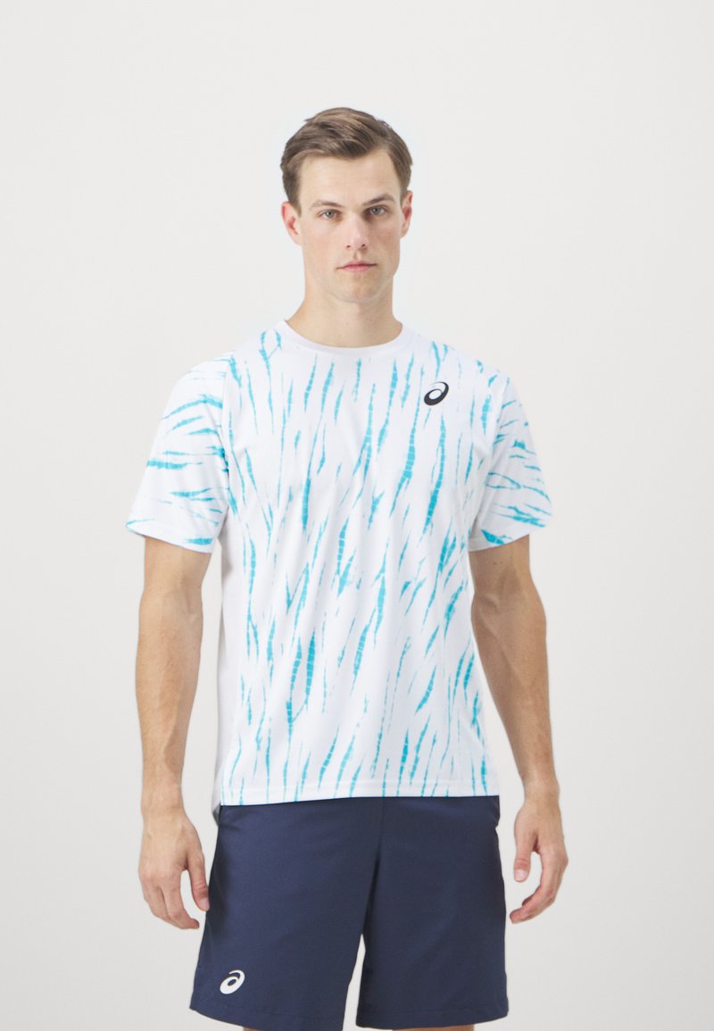 ASICS GAME - T-Shirt print - brilliant white