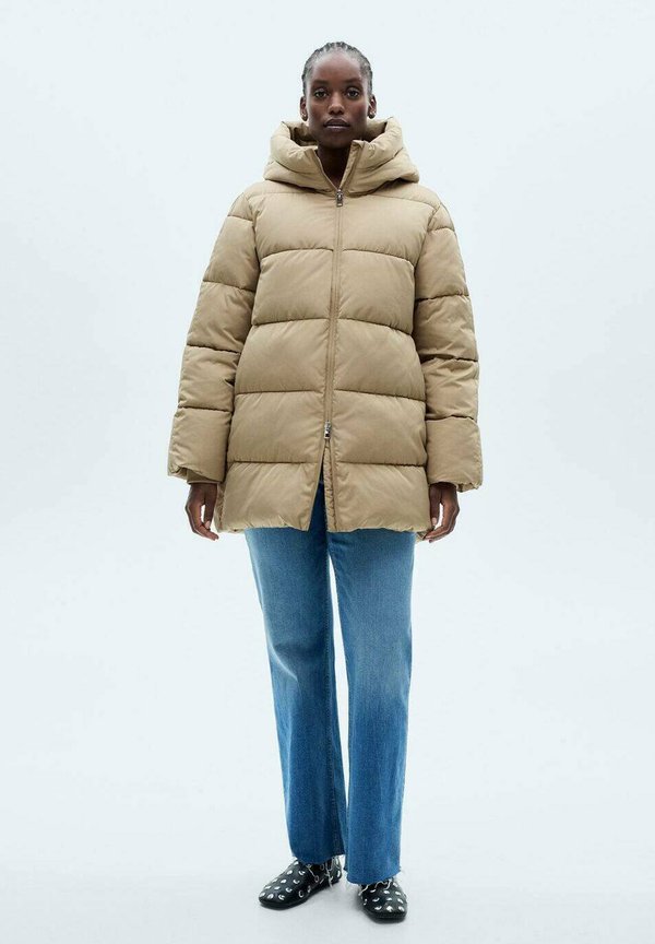 Wintermantel - beige