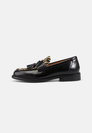 LINN - Slippers - beige/black