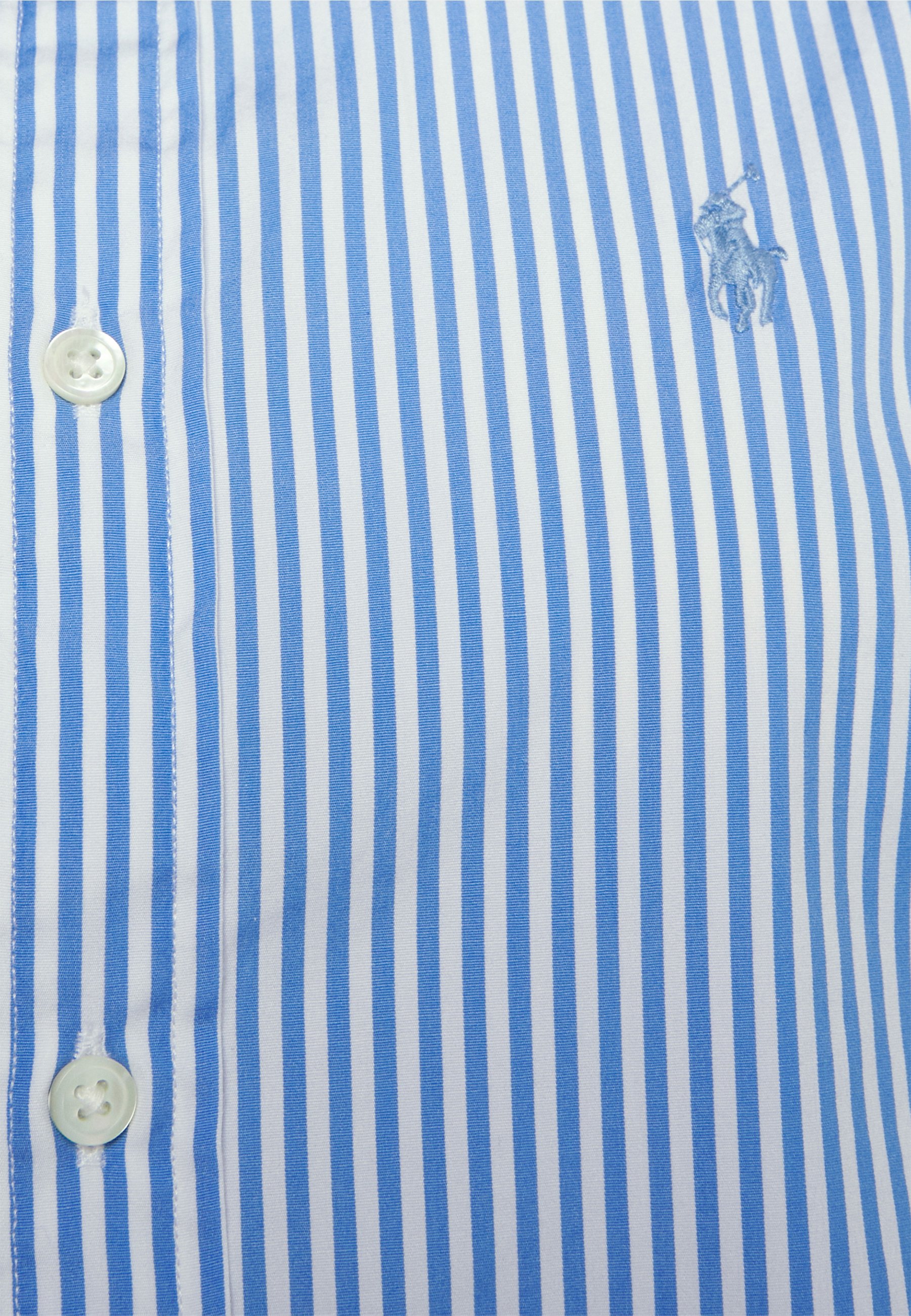 Ralph Lauren Dames Blouse met Streepprint en Logoborduring Maat: 34