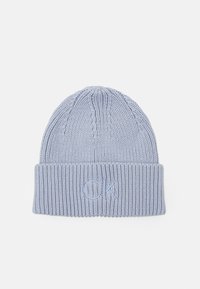 Calvin Klein - RE LOCK BEANIE - Mössa - blue Miniatyrbild 1