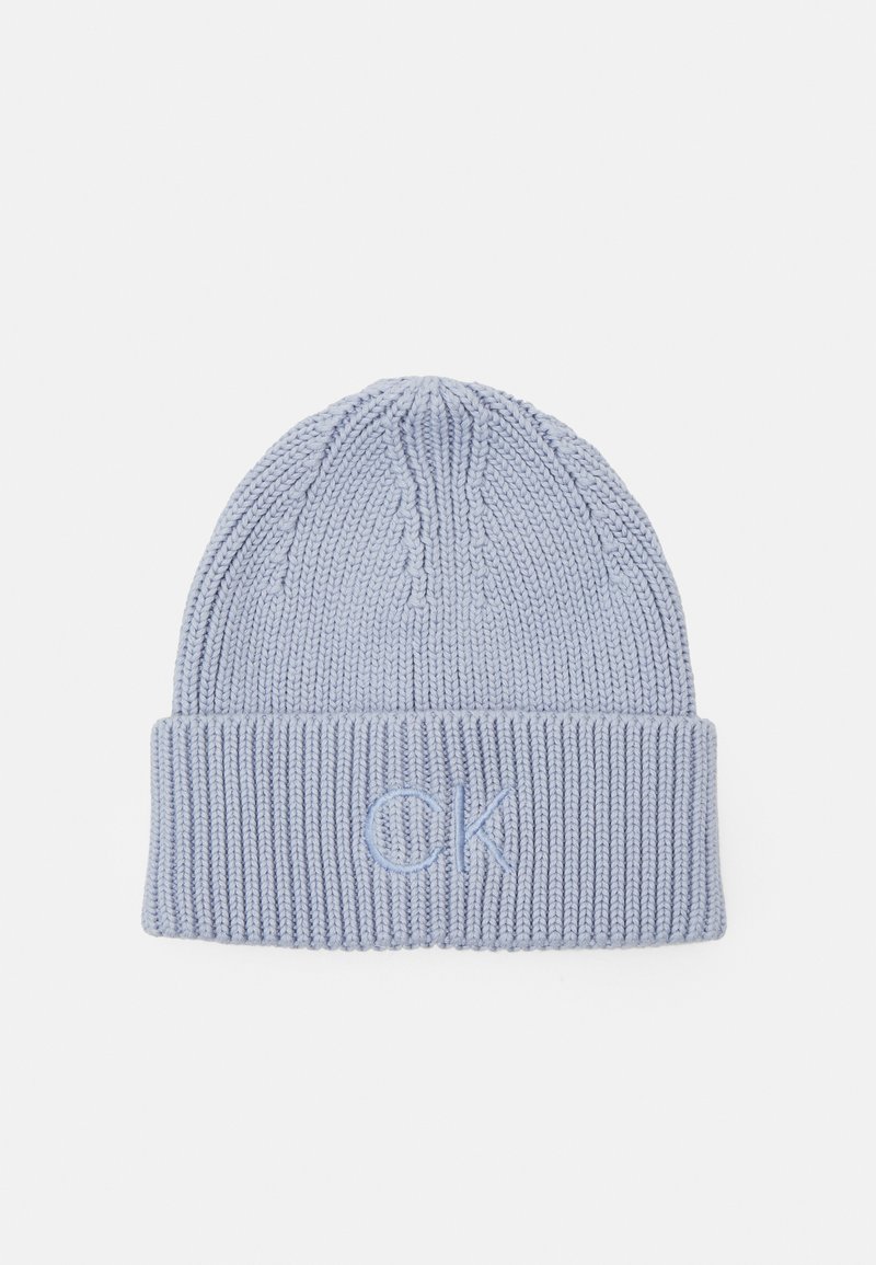 Calvin Klein - RE LOCK BEANIE - Mössa - blue, Förstora