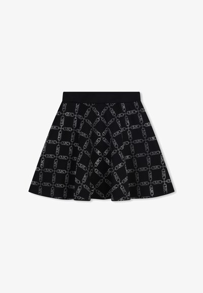 Michael Kors Kids PATINEUSE IMPRIMÉE - Gonna a campana - black