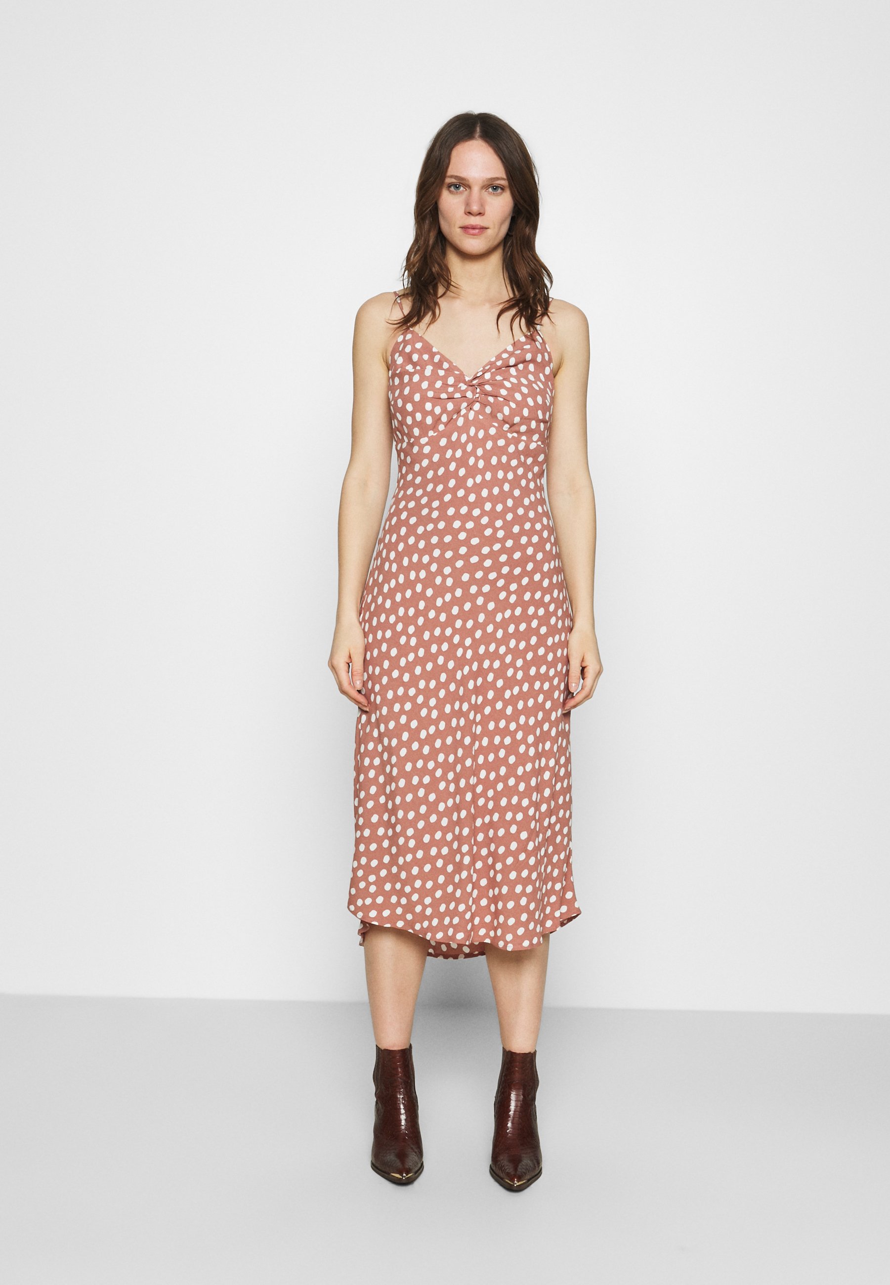 Damen WIDE STRAP SLIP MIDI DRESS - Freizeitkleid Damen WIDE STRAP SLIP MIDI DRESS - Freizeitkleid