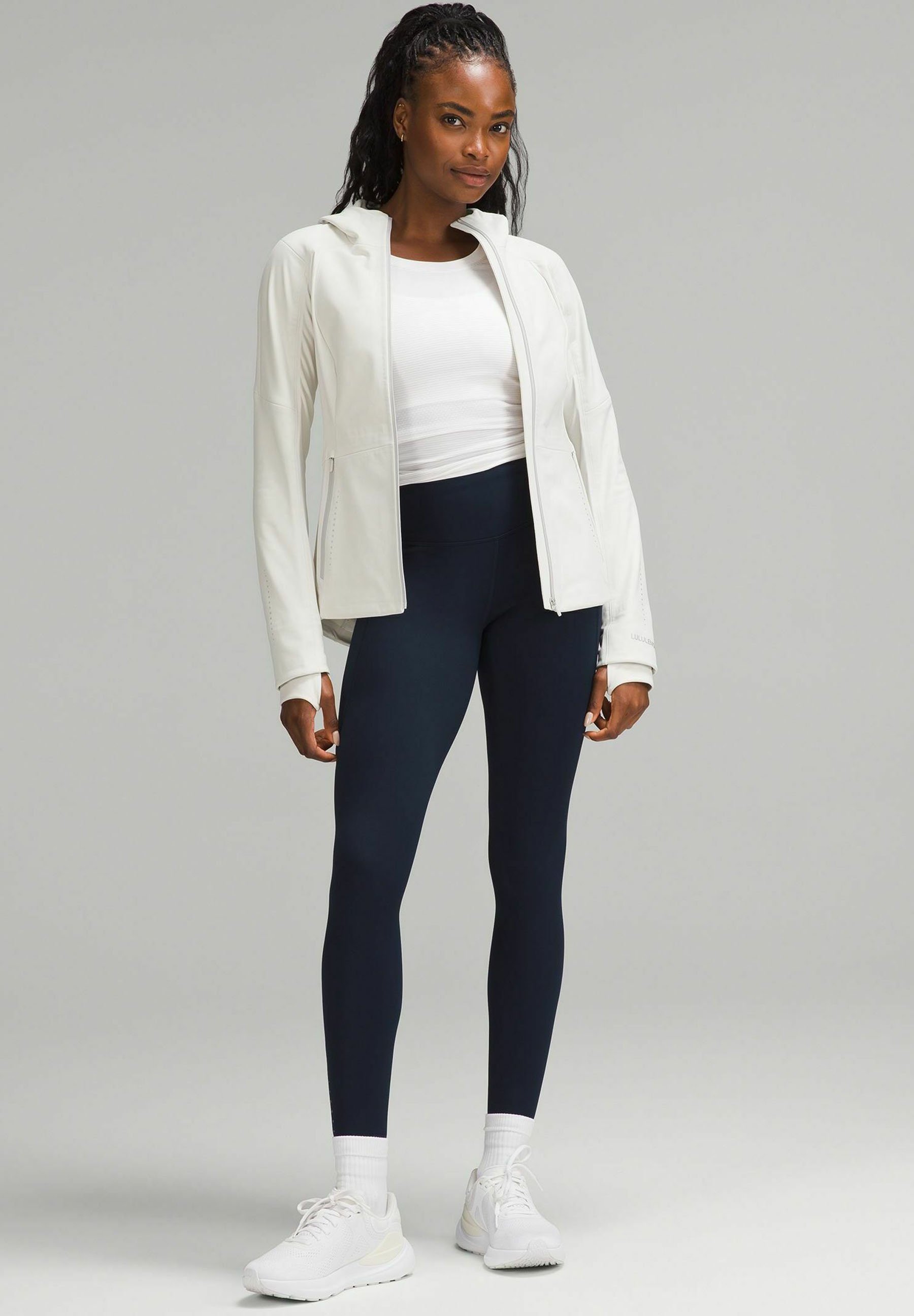 lululemon CROSS CHILL - Training jacket - bone/white - Zalando