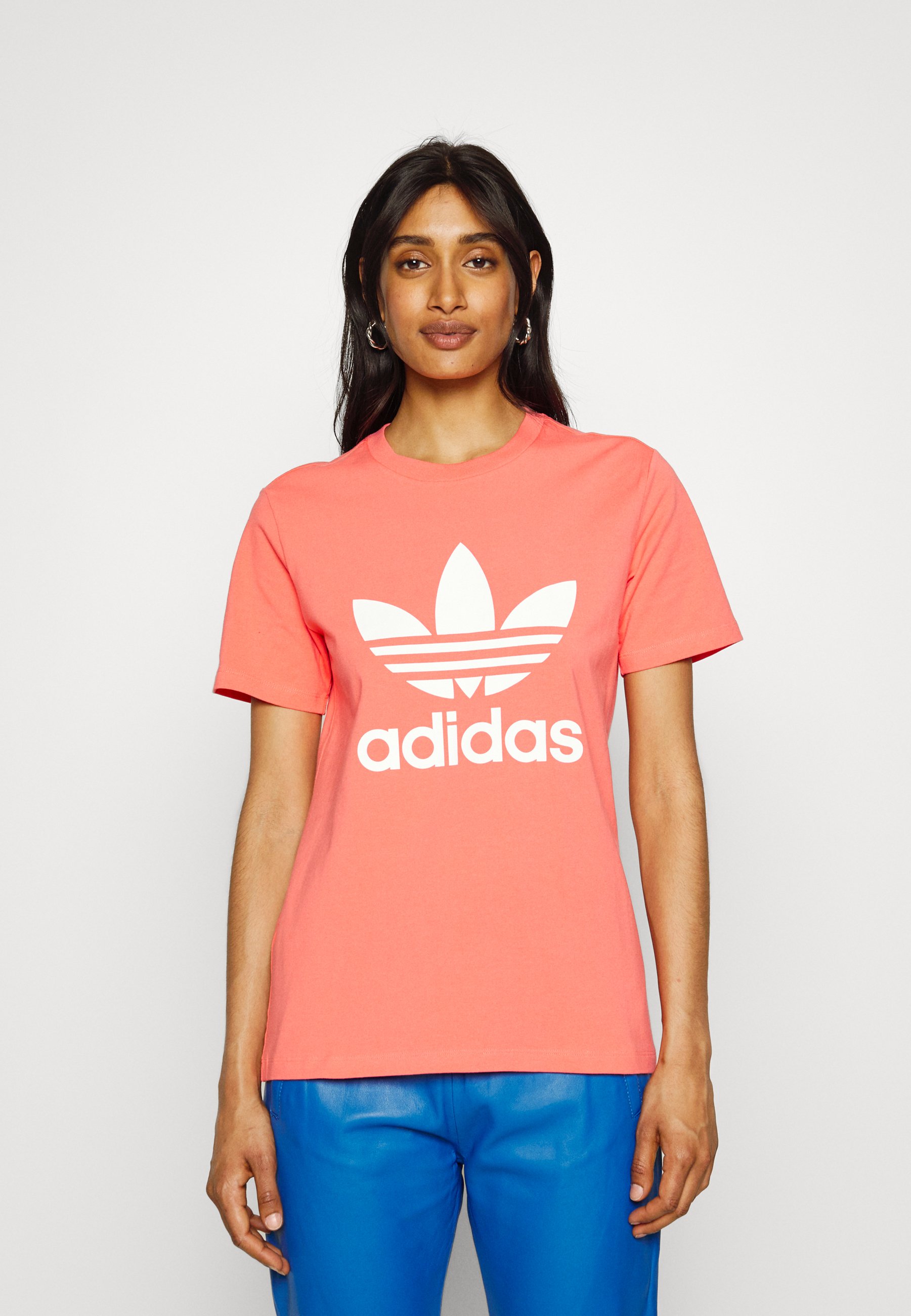 adidas originals women's trefoil tee