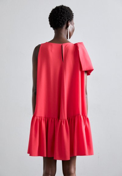 Roksanda SOLENNE DRESS - Kokteiļkleita/ballīšu kleita - light hibiscus/deep sienna