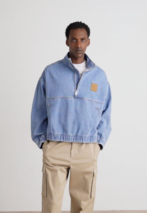 POP OVER DENIM JACKET - Windbreaker - denim light4