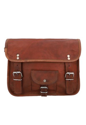 Gusti Leder EMILIA 10" - Cross body bag - brown