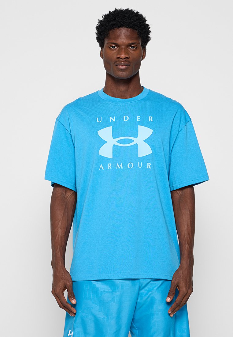 Under Armour T-shirt print blauw