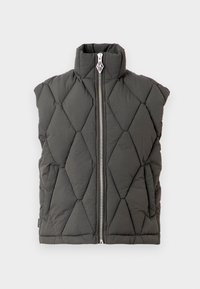 DIAMOND PADDED VEST - Γιλέκο - smoke grey