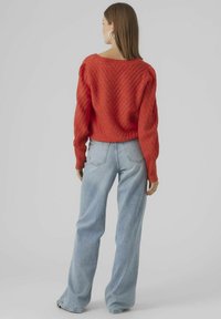 Vero Moda VMSTINNA  - Pulover - tomato