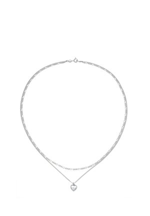 HEART LAYER - Collana - silberfarben
