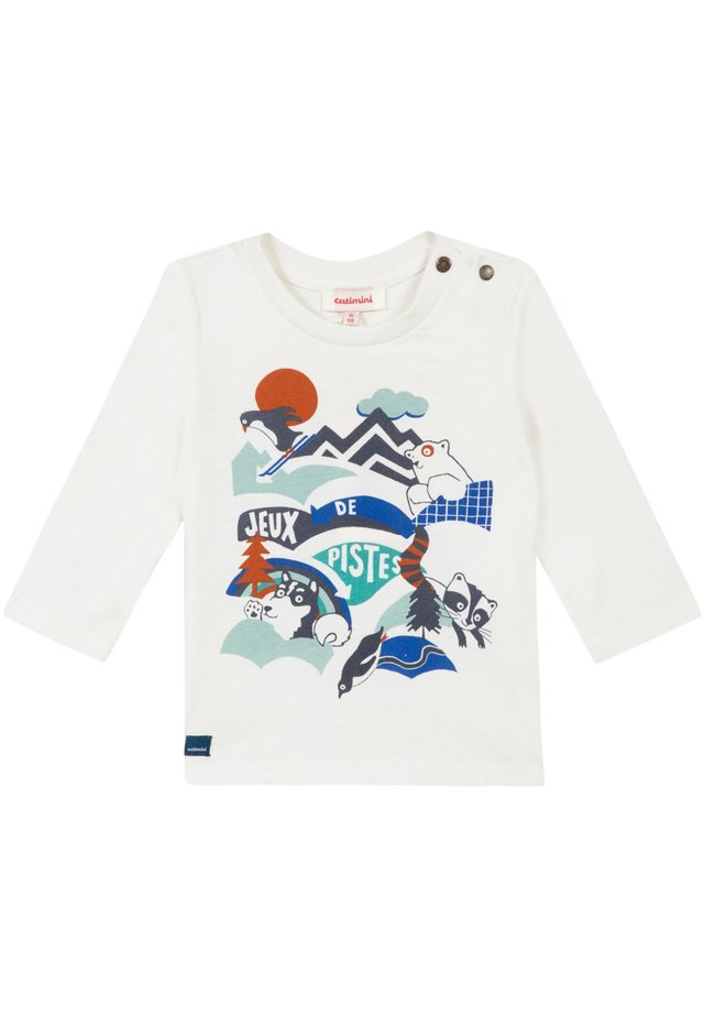 T-SHIRT À MANCHES LONGUES - T-shirt à manches longues - broken white