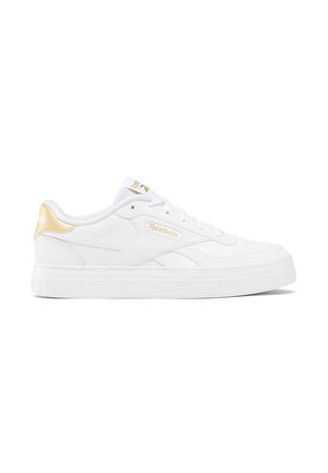 Reebok Classic CLASSIC - LOW (NON FOOTBALL) COURT ADVANCE BOLD - Zapatillas - white white gold