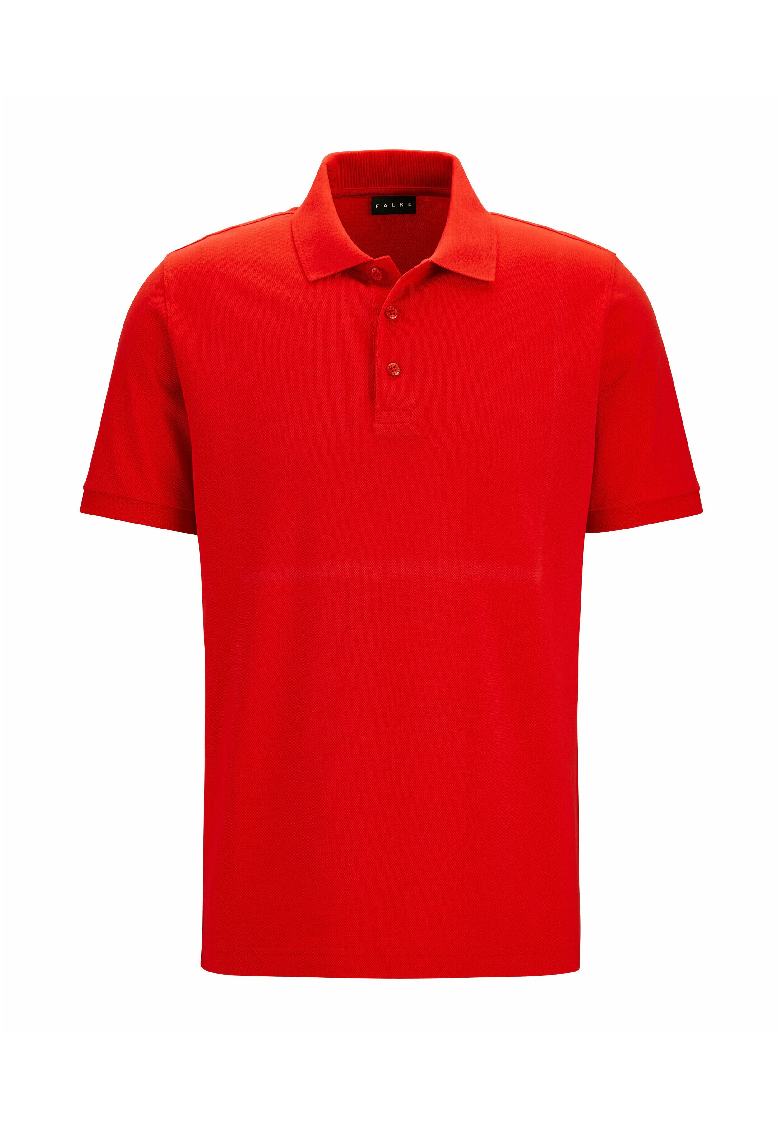 FALKE Basic Polo Shirt Piqué - Polo shirt - scarlet/red - Zalando