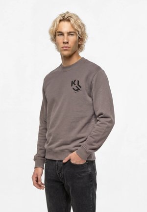 Karl Lagerfeld Jeans, MONOGRAM PATCH - Sudadera - iron
